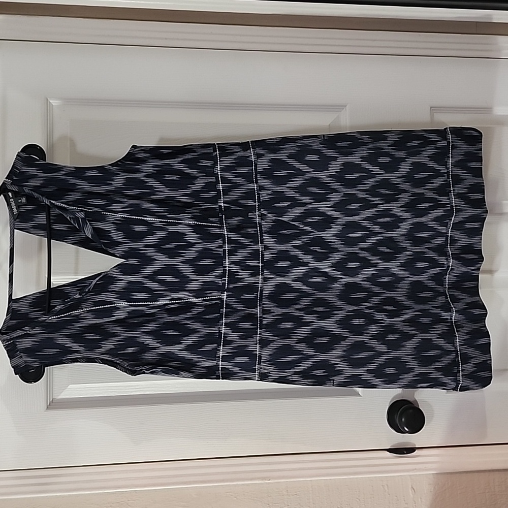 Toad&Co Black and White Patterned Dress